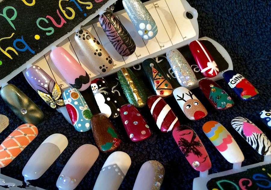 超可愛的手繪美甲！