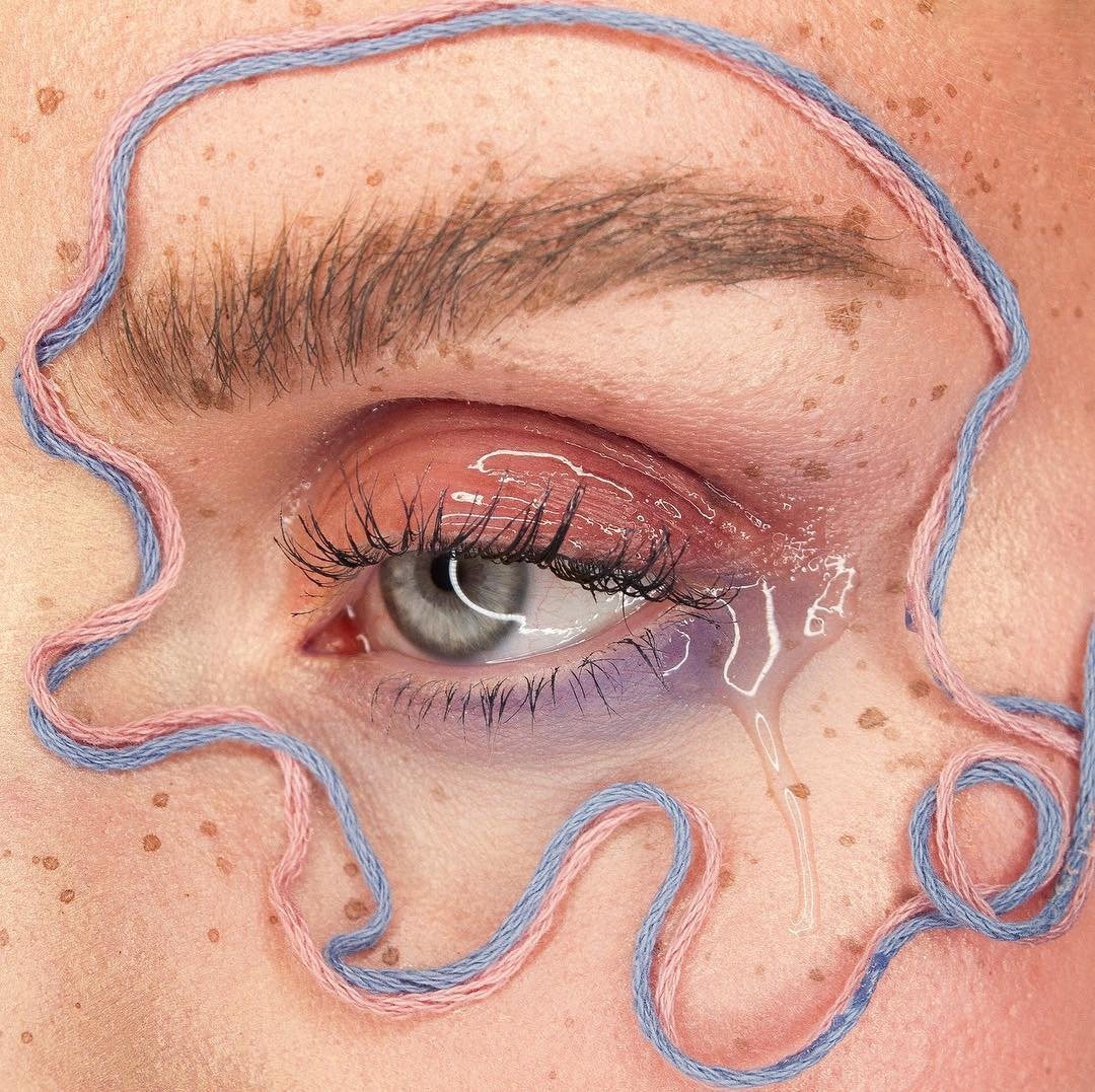 絕無僅有的創(chuàng)意眼妝，驚艷了時光