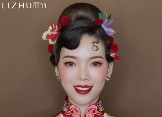 麗竹彩妝作品|中國(guó)古風(fēng)造型，不負(fù)一世韶光