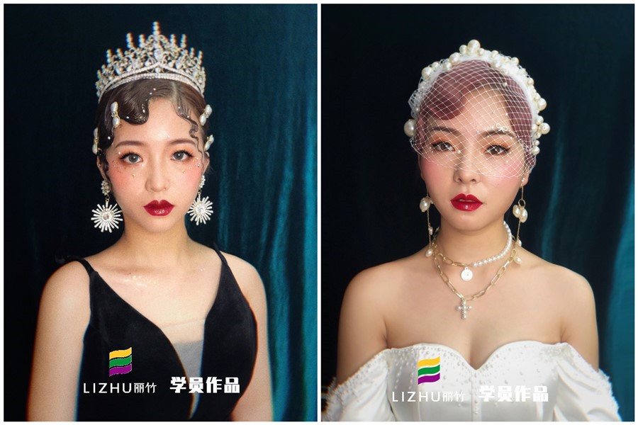 麗竹彩妝作品：輕奢復古低調奢華