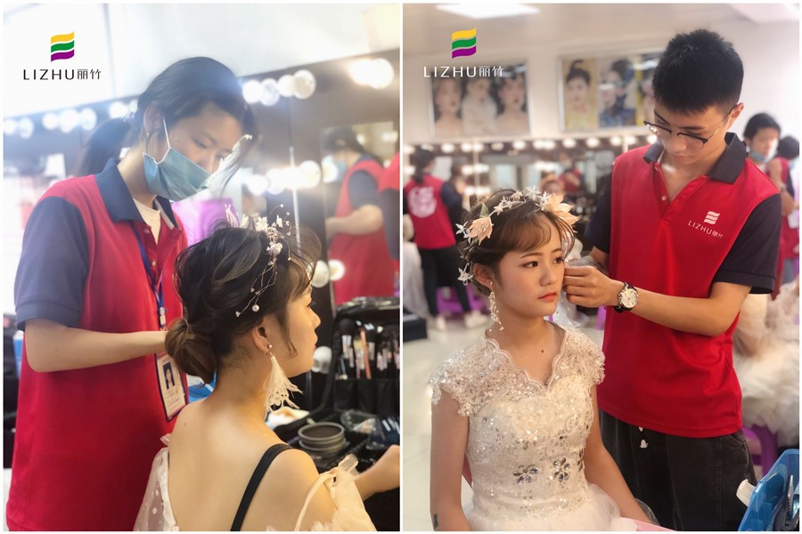 南寧化妝學(xué)校：不同風(fēng)格妝容練習(xí)