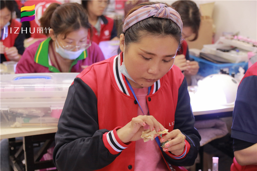 美甲學(xué)員感言：全是淳樸的語言，感謝你們