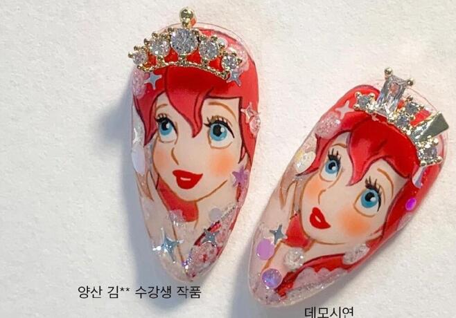 彩繪迪士尼美甲，南寧口碑好的美甲學校邀你一起畫