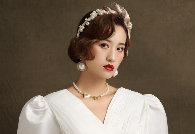 廣西有實力的化妝學校：輕復古新娘系列