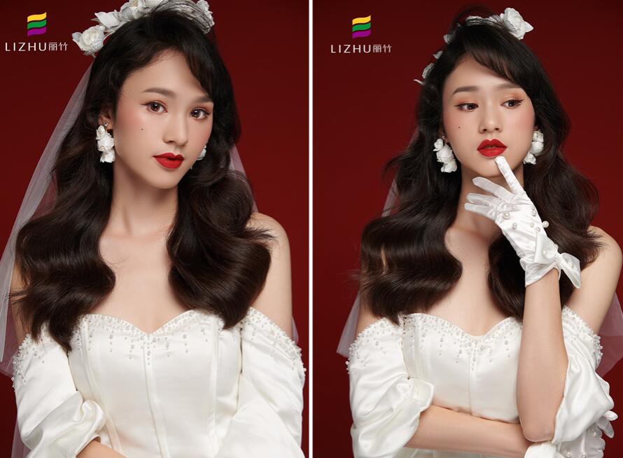 韓式披發(fā)新娘造型，實力詮釋南寧人氣高的化妝學校