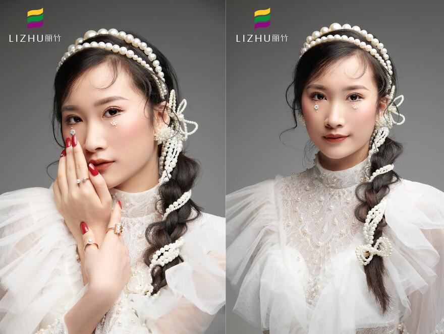 南寧彩妝培訓作品：簡約名媛妝容造型