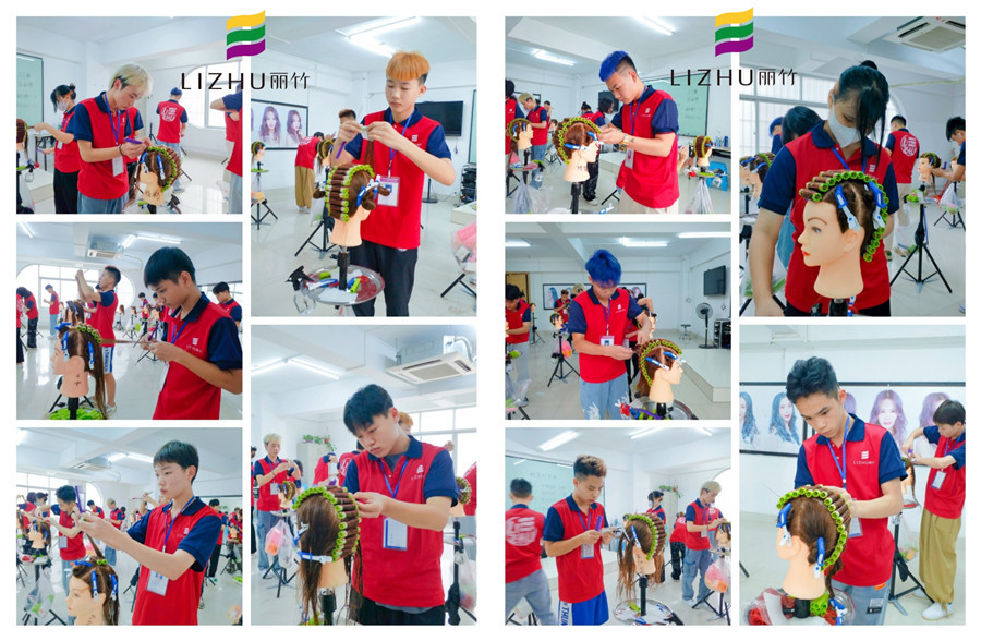 美發(fā)上杠技巧，看廣西專業(yè)美發(fā)學(xué)校如何講解