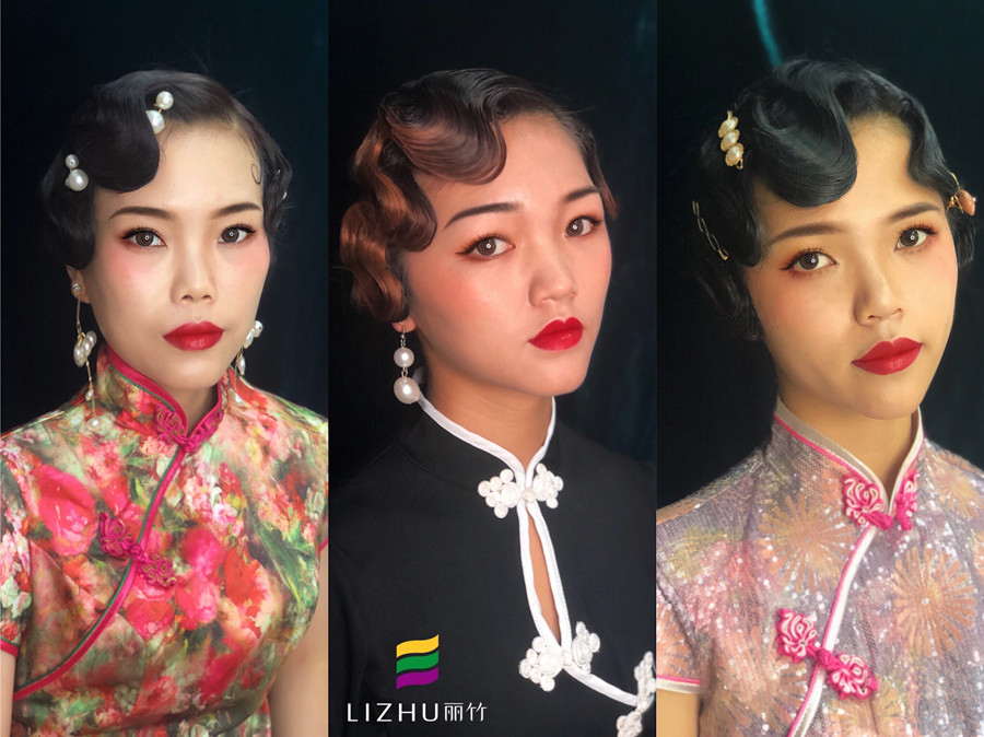 旗袍民國風(fēng)造型，告訴你南寧學(xué)彩妝哪家教得好