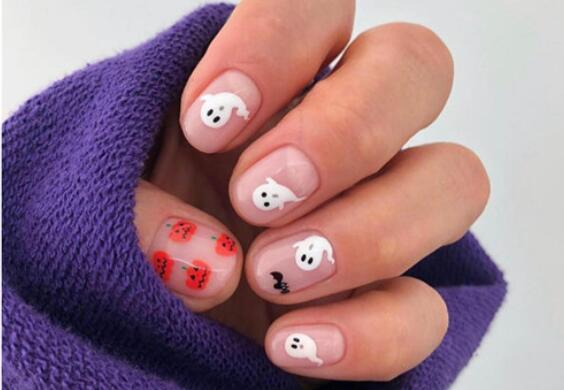 萬(wàn)圣節(jié)主題美甲推薦，南寧培訓(xùn)美甲分享