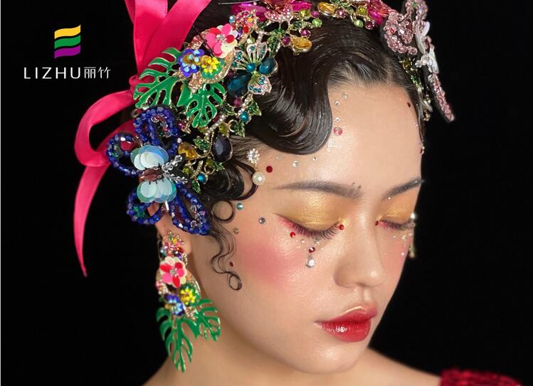 輕奢復(fù)古名媛造型，南寧化妝十大名校作品