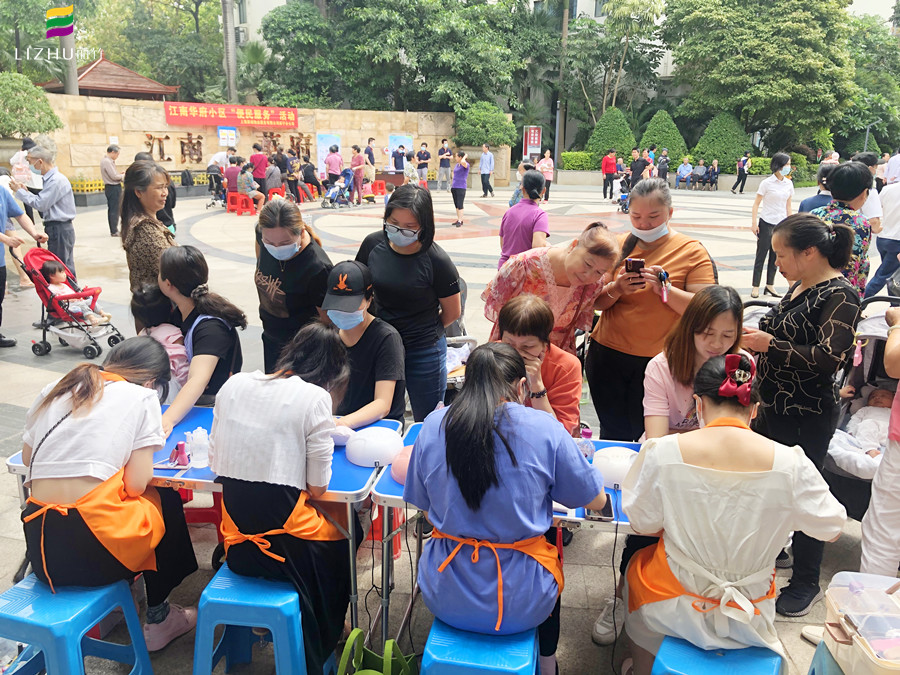 南寧美甲專業(yè)外出實(shí)踐，學(xué)員技術(shù)受肯定