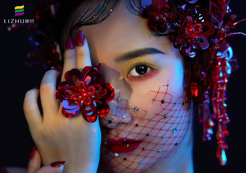 復古奢華面紗造型