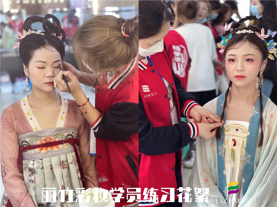 古代女子化妝步驟，廣西專業(yè)化妝培訓(xùn)學(xué)校幫你講解