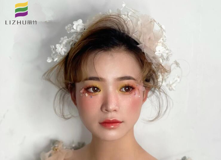 抽絲森系新娘，廣西新娘妝培訓(xùn)學(xué)校作品