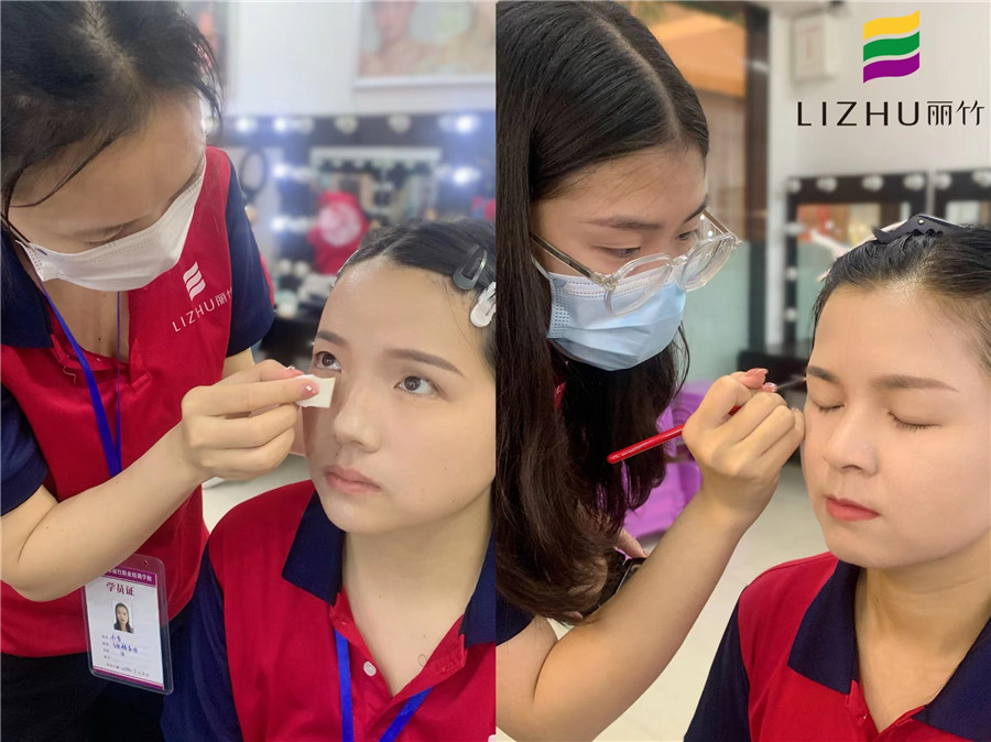 眼部淚溝遮瑕技巧，廣西美妝培訓學校分享