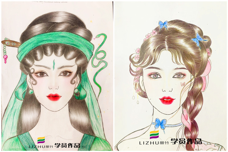 紙妝基礎(chǔ)圖練習(xí)，零基礎(chǔ)學(xué)化妝一點(diǎn)也不難