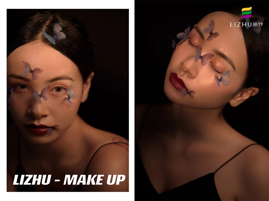 公主造型、輕奢復古造型?、蝴蝶寫真造型-南寧化妝職業(yè)技術(shù)學校作品