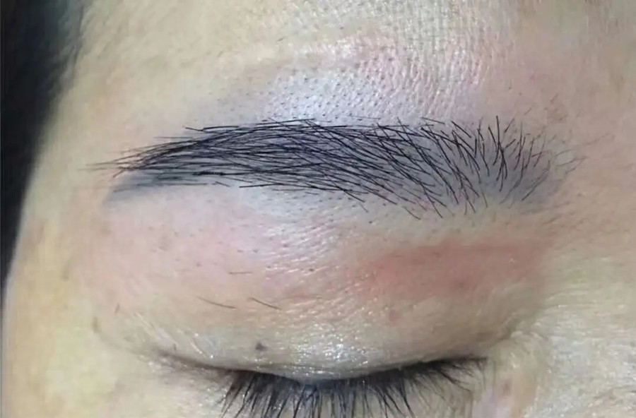 藍眉和紅眉形成的原因，看南寧紋繡培訓(xùn)正規(guī)學(xué)校哪家好?