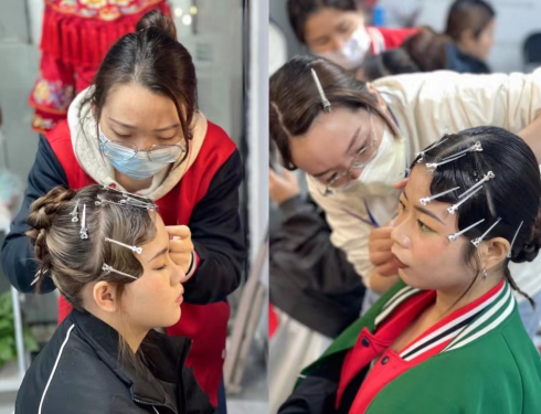 南寧學(xué)化妝盤扎發(fā)哪里好？歡迎到南寧化妝盤發(fā)學(xué)校