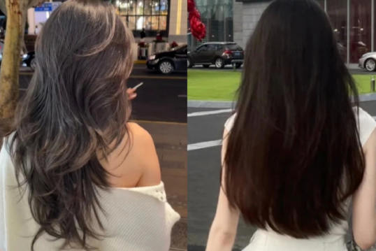 漂亮的發(fā)尾模板，南寧美發(fā)精剪造型班分享