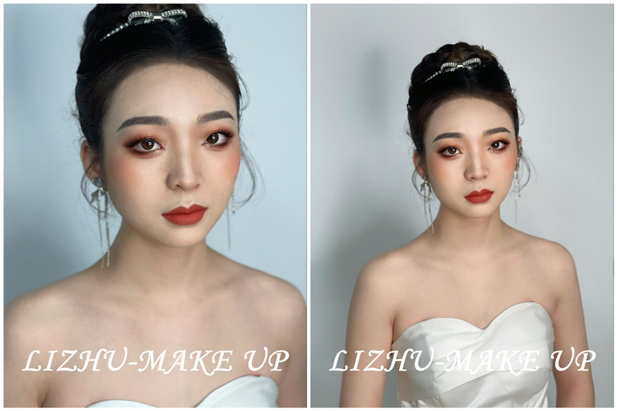 復(fù)古風(fēng)尚新娘造型，告訴你南寧彩妝職業(yè)技術(shù)哪家好