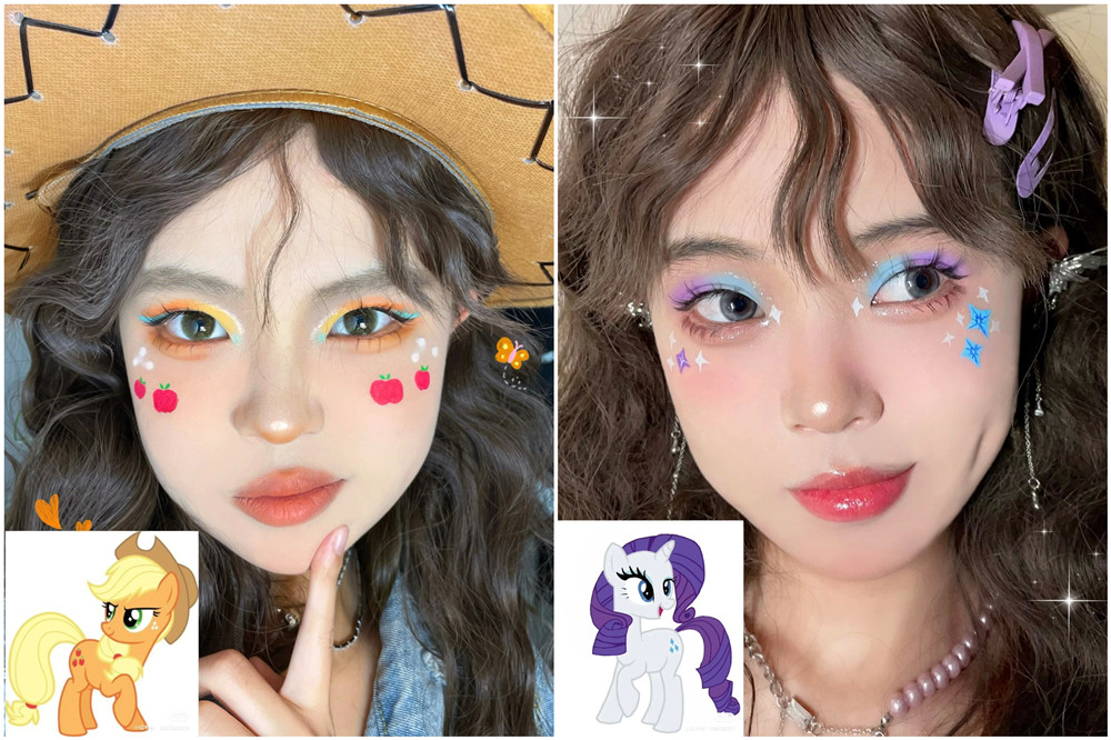 創(chuàng)意卡通妝容，廣西培訓(xùn)化妝新手課程