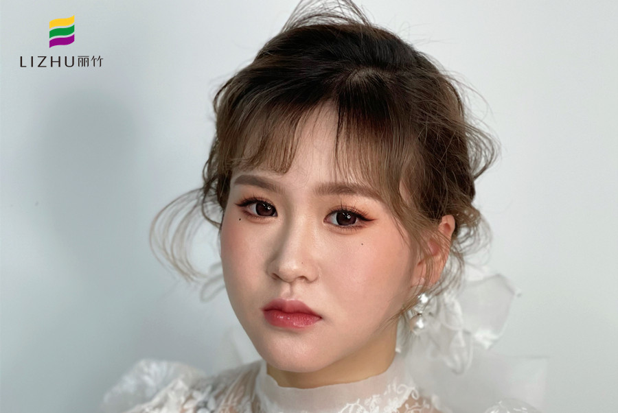 抽絲新娘造型，廣西美妝專業(yè)造型學(xué)校學(xué)員作品