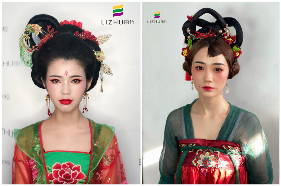 古風美人造型 | 廣西彩妝古裝培訓學校作品
