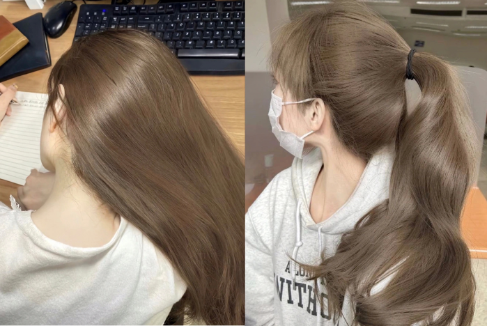 越洗越好看的棕色系發(fā)色，南寧燙染技術學校分享