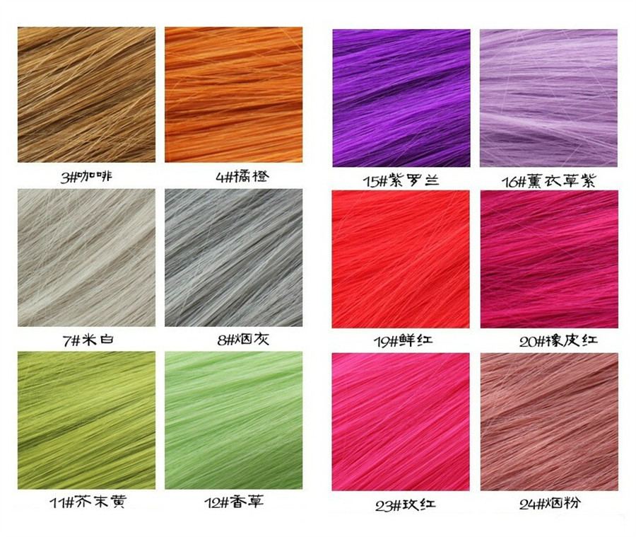 認識發(fā)色名稱，南寧美甲師專業(yè)教學內容