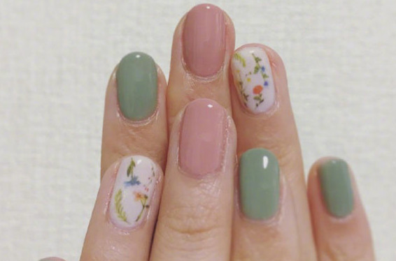 干花美甲教程，學美甲在南寧