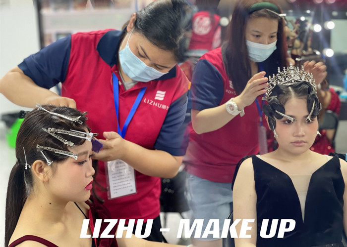 復古手推波練習，廣西學化妝發(fā)型