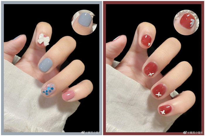 廣西美甲網(wǎng)紅造型班：冰透美甲，俏皮可愛(ài)又童趣