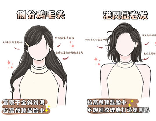 方圓臉必備發(fā)型，南寧學(xué)美發(fā)造型