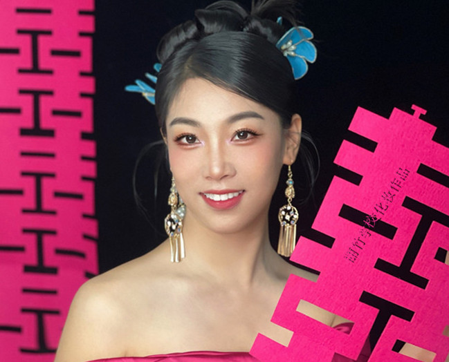 新娘晨袍造型，零基礎(chǔ)學(xué)新娘造型作品