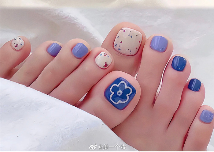 夏日腳丫美甲，南寧美甲師造型班分享