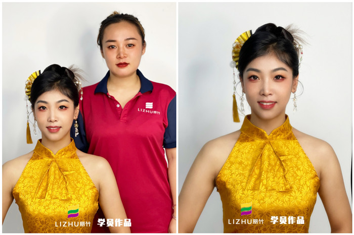 南寧化妝學(xué)校學(xué)員作品：新中式造型