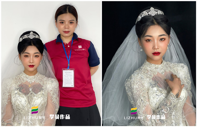 零基礎(chǔ)學(xué)新娘妝作品：婚禮儀式新娘