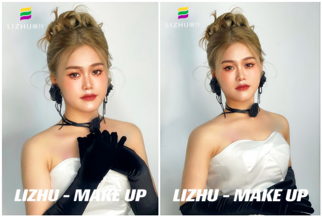 星級(jí)禮服造型，南寧新娘跟妝作品