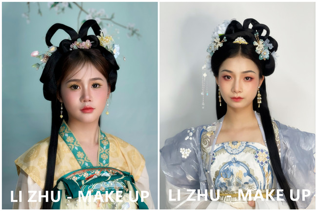 古風(fēng)造型，廣西彩妝造型進修作品