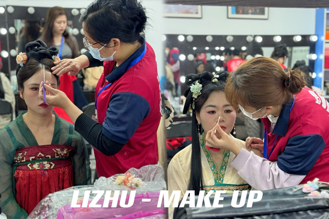 漢服造型妝容特點(diǎn)，廣西寫真彩妝學(xué)校課程講解
