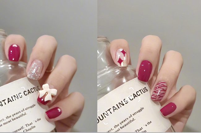 小眾春日美甲，廣西美甲網(wǎng)紅造型班分享