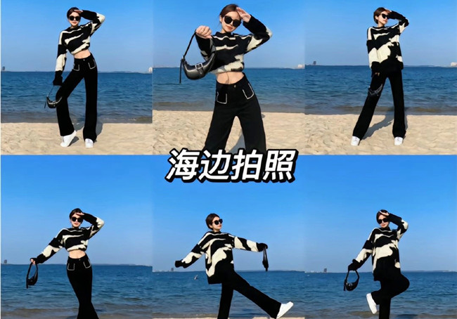 海邊拍照怎么出大片？廣西化妝形象拍照培訓教你