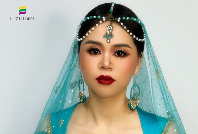 印度造型，廣西化妝學(xué)校品牌作品推薦