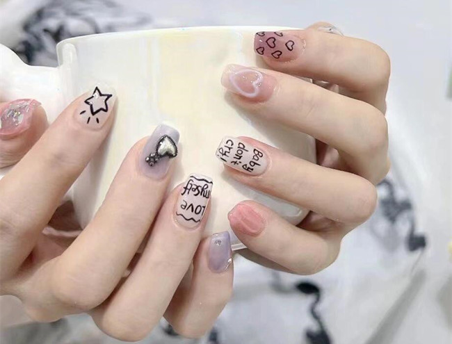 短小童趣美甲，南寧美甲培訓(xùn)短期作品