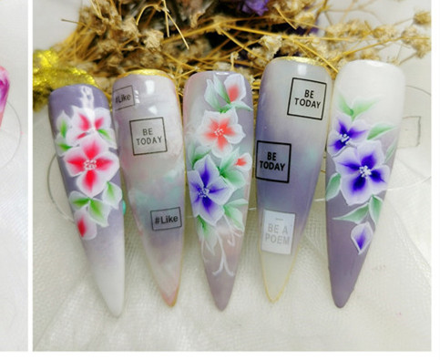 3D手繪美甲，南寧美甲學(xué)校排行榜推薦