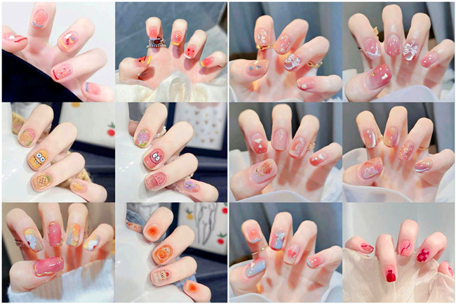夏日清透美甲賞析，告訴你廣西學(xué)美甲哪里有實力