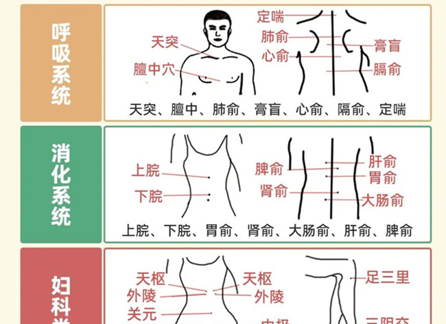 不同部位三伏貼艾灸作用，廣西美體中醫(yī)培訓(xùn)