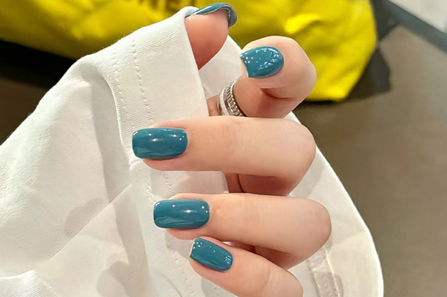 適合夏天的純色美甲，南寧美甲培訓(xùn)速成班整理