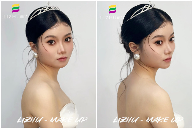 簡約優(yōu)雅新娘造型，從零開始學(xué)新娘妝